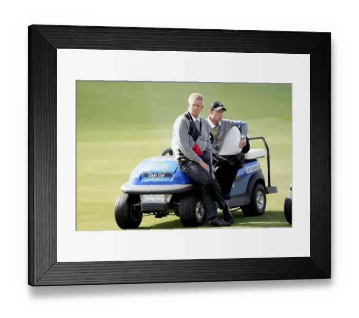 Framed Print : Colin Montgomerie Deep In Thought