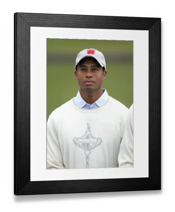 Framed Print : Tiger Woods Framed Print : Tiger Woods