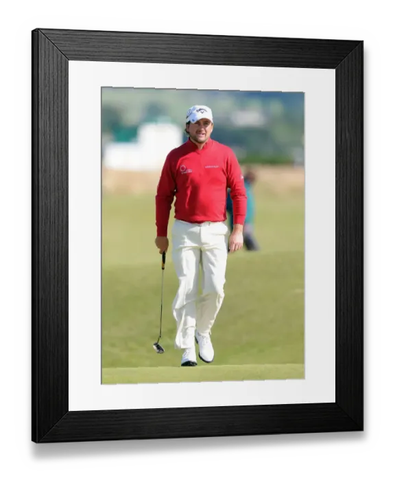 Framed Print : Graeme Mcdowell Framed Print : Graeme Mcdowell