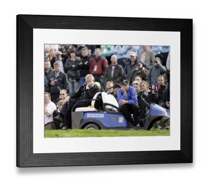 Framed Print : European Captain Colin Montgomerie Framed Print : European Captain Colin Montgomerie