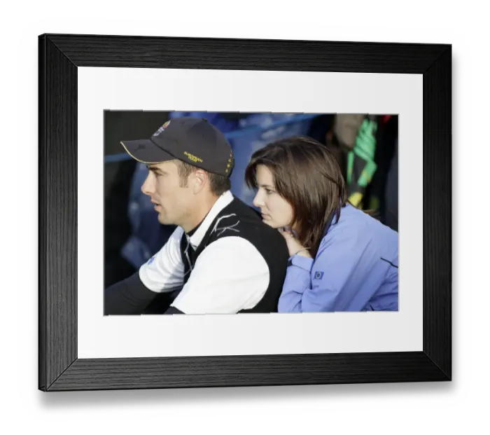 Framed Print : Ross Fisher & Wife Jo Framed Print : Ross Fisher & Wife Jo