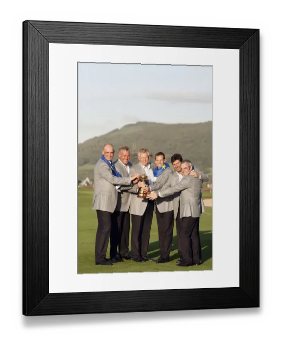 Framed Print : Colin Montgomerie & Vice Captains Framed Print : Colin Montgomerie & Vice Captains