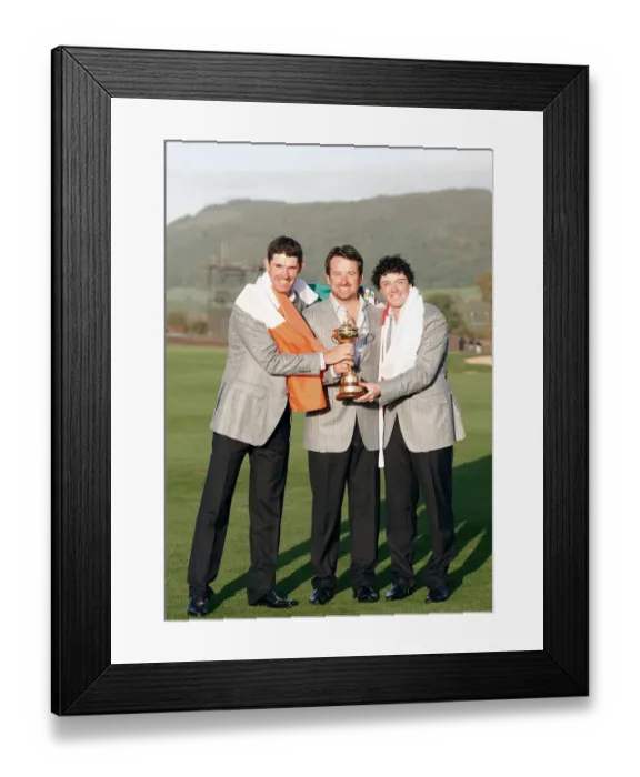 Framed Print : Padraig Harrington, Graeme Mcdowell and Rory Mcilroy Framed Print : Padraig Harrington, Graeme Mcdowell and Rory Mcilroy