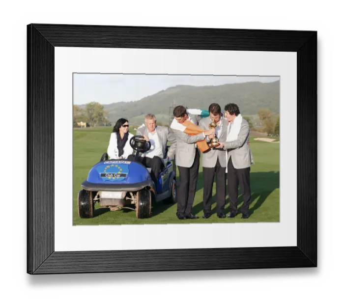 Framed Print : Colin Montgomerie Joins Padraig Harrington, Graeme Mcdowell Framed Print : Colin Montgomerie Joins Padraig Harrington, Graeme Mcdowell