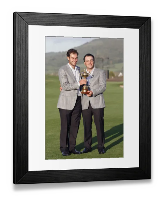 Framed Print : Edoardo & Francesco Molinari Framed Print : Edoardo & Francesco Molinari