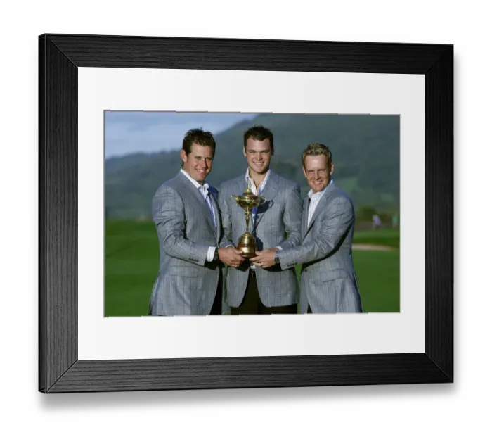 Framed Print : Lee Westwood, Martin Kaymer & Luke Donald Lee Westwood, Ma Framed Print : Lee Westwood, Martin Kaymer & Luke Donald Lee Westwood, Ma
