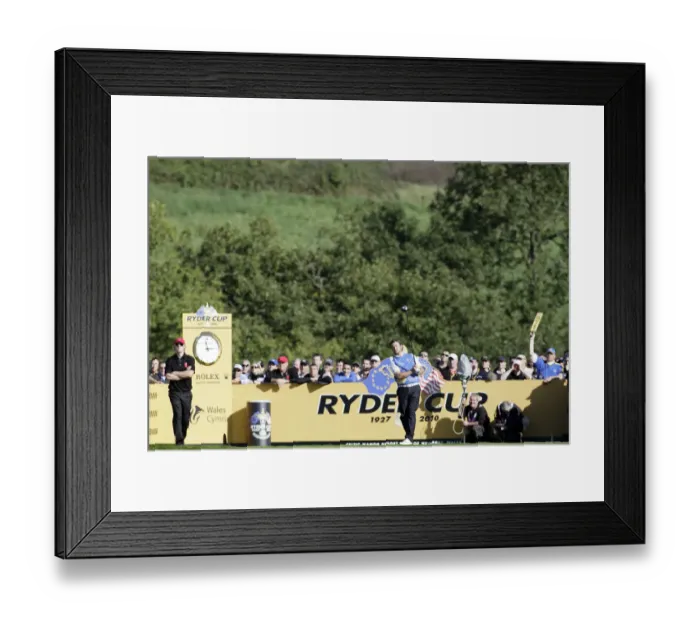 Framed Print : Graeme Mcdowell On 16th Hole Framed Print : Graeme Mcdowell On 16th Hole