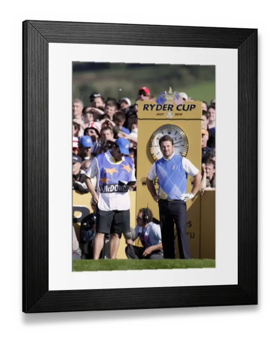 Framed Print : Graeme Mcdowell On 17th Hole Framed Print : Graeme Mcdowell On 17th Hole
