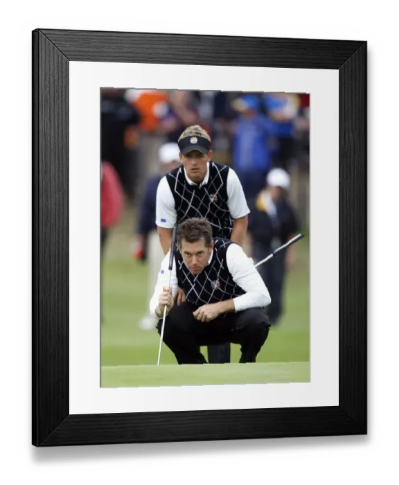 Framed Print : Luke Donald & Lee Westwood Framed Print : Luke Donald & Lee Westwood
