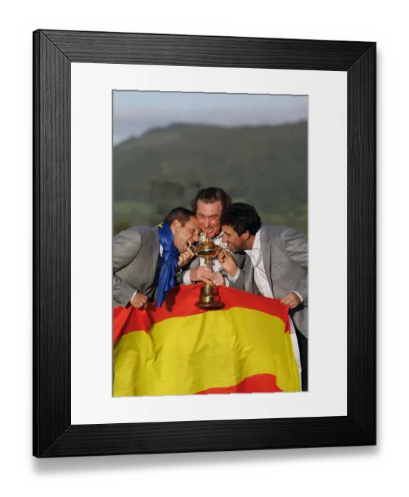 Framed Print : Sergio, Jimenez & Olazabal Framed Print : Sergio, Jimenez & Olazabal