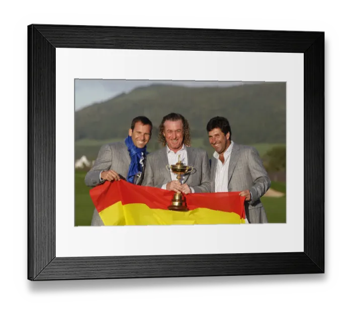 Framed Print : Sergio, Jimenez & Olazabal Framed Print : Sergio, Jimenez & Olazabal