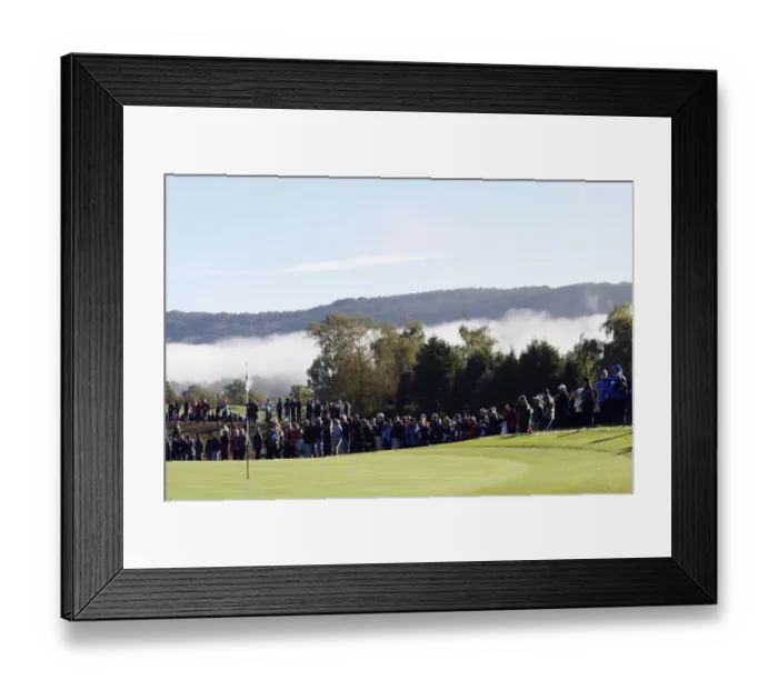 Framed Print : Sun Burns Off Early Morning Mist