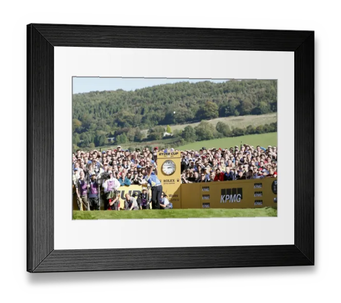 Framed Print : Graeme Mcdowell On The 17th Tee Framed Print : Graeme Mcdowell On The 17th Tee