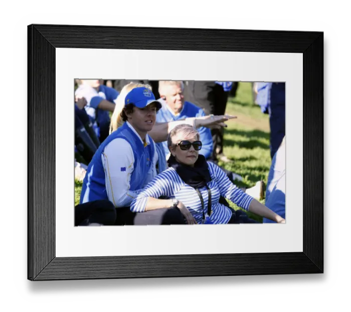 Framed Print : Rory Mcilroy & Holly Sweeney Framed Print : Rory Mcilroy & Holly Sweeney