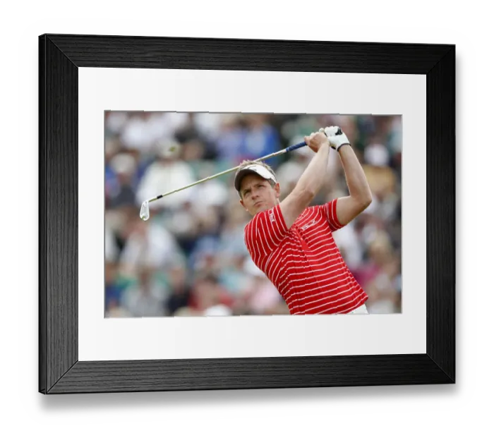 Framed Print : Luke Donald Framed Print : Luke Donald