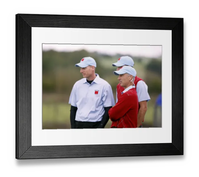 Framed Print : Corey Pavin & Jim Furyk Framed Print : Corey Pavin & Jim Furyk