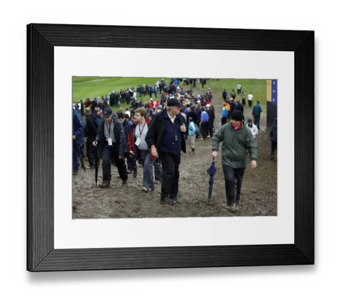 Framed Print : Spectators In The Mud Framed Print : Spectators In The Mud