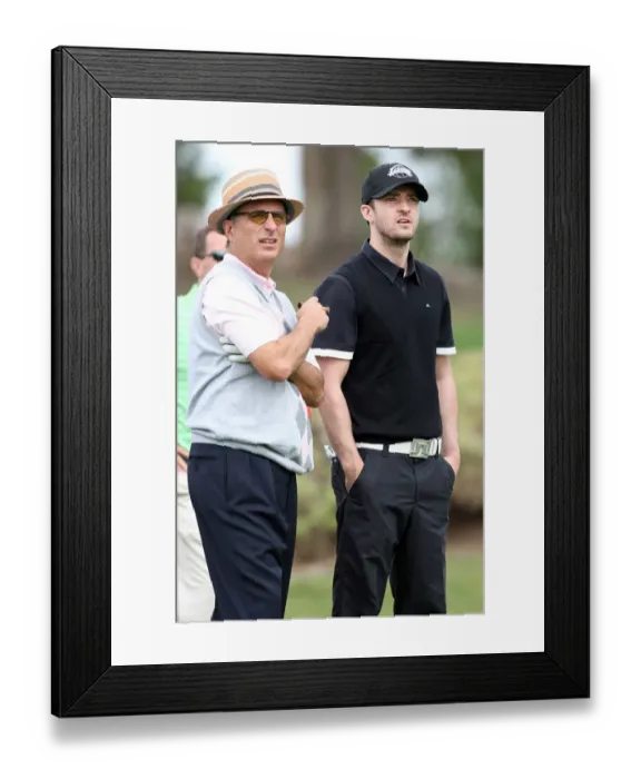 Framed Print : Justin Timberlake, Andy Garcia Framed Print : Justin Timberlake, Andy Garcia