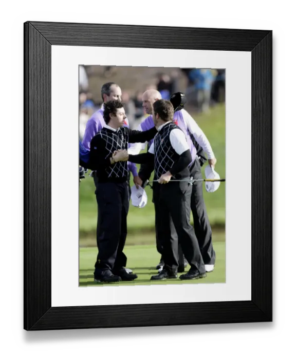 Framed Print : Rory Mcilroy & Graeme Mcdowell Framed Print : Rory Mcilroy & Graeme Mcdowell