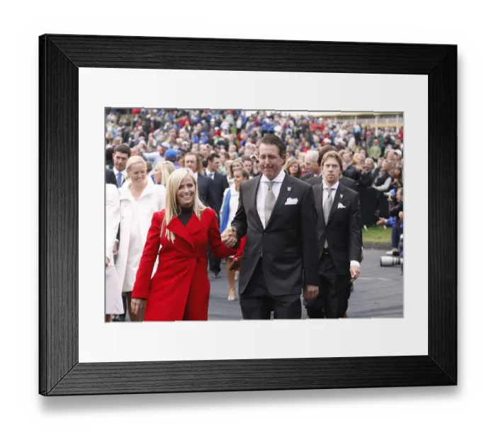 Framed Print : Phil Mickelson & Wife Amy Framed Print : Phil Mickelson & Wife Amy
