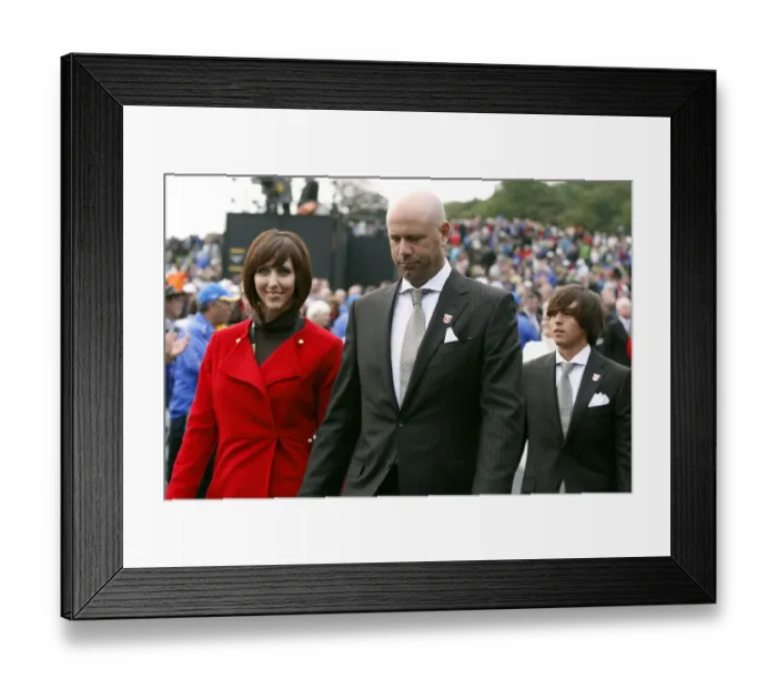 Framed Print : Stewart Cink & Wife Lisa Framed Print : Stewart Cink & Wife Lisa