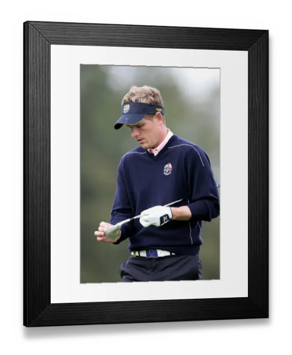 Framed Print : Luke Donald Framed Print : Luke Donald