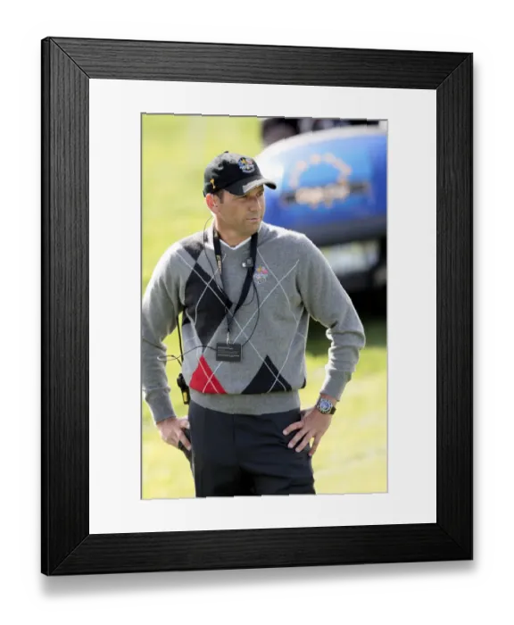 Framed Print : Sergio Garcia Framed Print : Sergio Garcia