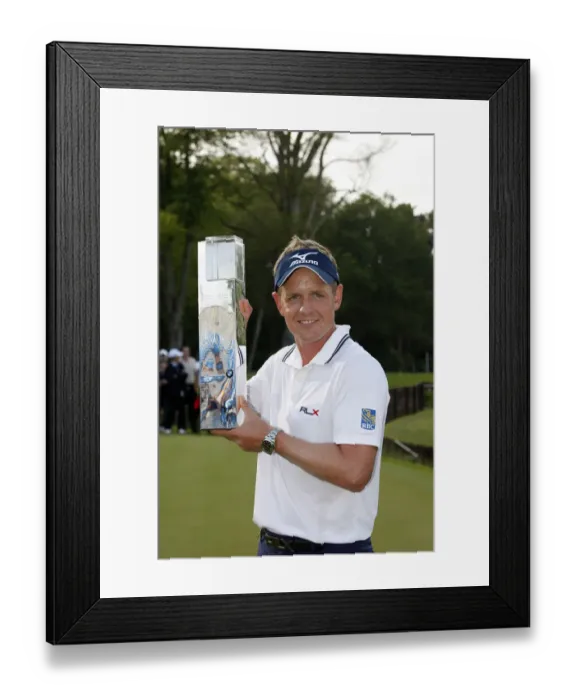 Framed Print : Luke Donald Framed Print : Luke Donald