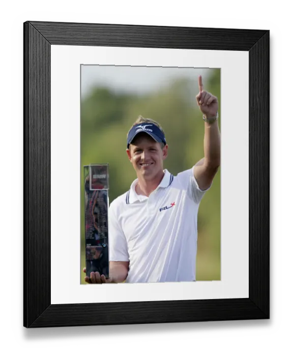 Framed Print : Luke Donald Framed Print : Luke Donald