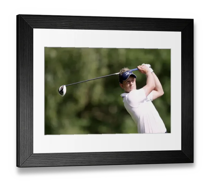 Framed Print : Luke Donald Framed Print : Luke Donald
