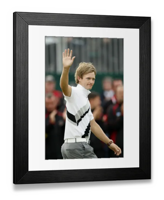 Framed Print : Tom Lewis Leading Amateur
