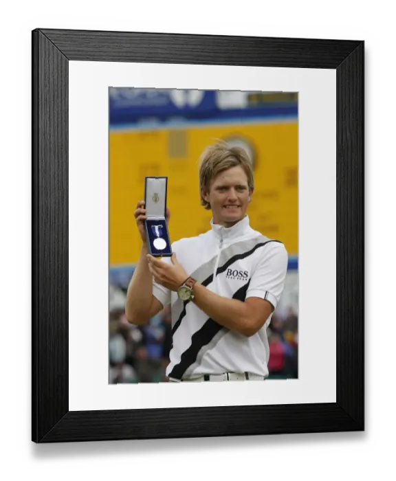 Framed Print : Tom Lewis With His Medal Framed Print : Tom Lewis With His Medal