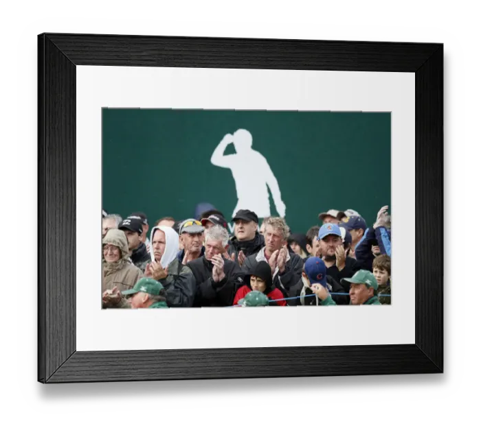 Framed Print : The Crowd Applaud Seve Ballesteros Framed Print : The Crowd Applaud Seve Ballesteros