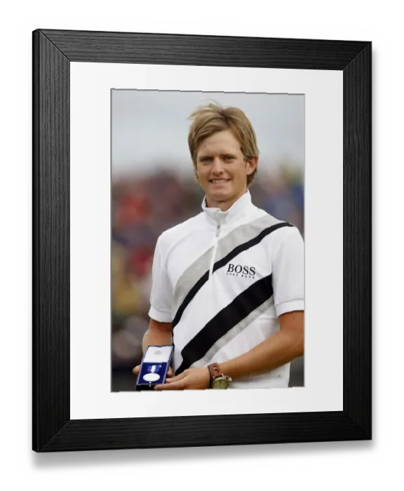 Framed Print : Tom Lewis With His Silver Medal