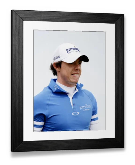 Framed Print : Rory Mcilroy