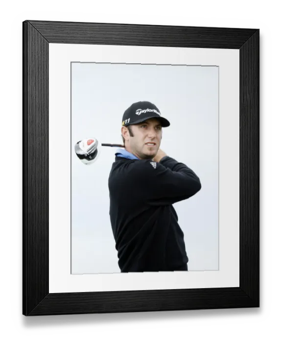 Framed Print : Dustin Johnson Framed Print : Dustin Johnson