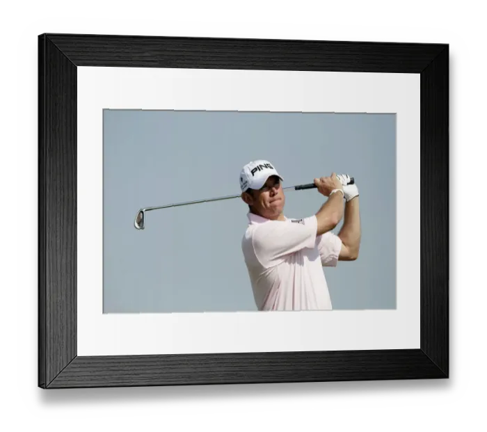 Framed Print : Lee Westwood Framed Print : Lee Westwood