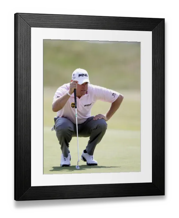 Framed Print : Lee Westwood Framed Print : Lee Westwood