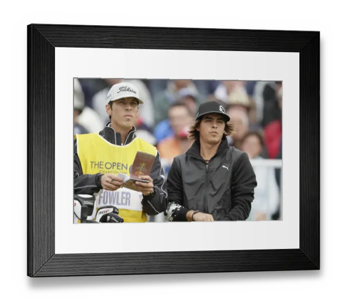 Framed Print : Rickie Fowler