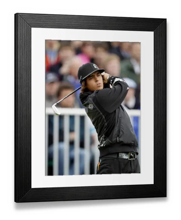Framed Print : Rickie Fowler Framed Print : Rickie Fowler