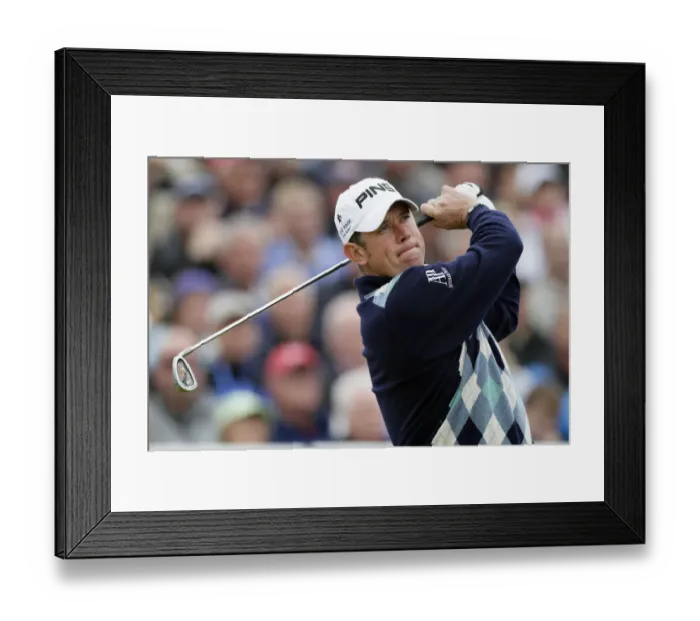 Framed Print : Lee Westwood Framed Print : Lee Westwood