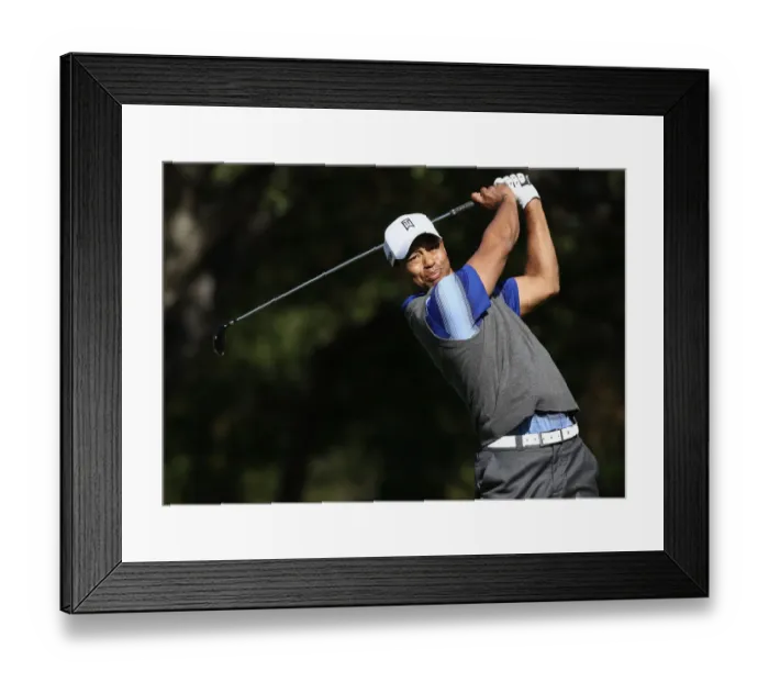 Framed Print : Tiger Woods Framed Print : Tiger Woods