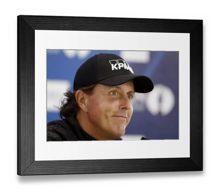 Framed Print : Phil Mickelson