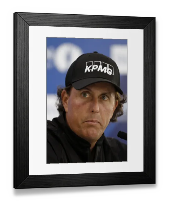 Framed Print : Phil Mickelson Framed Print : Phil Mickelson