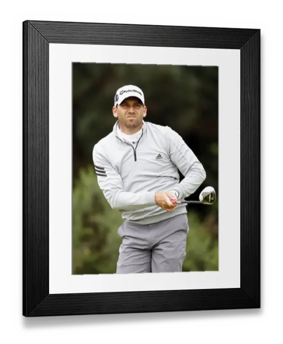 Framed Print : Sergio Garcia Framed Print : Sergio Garcia