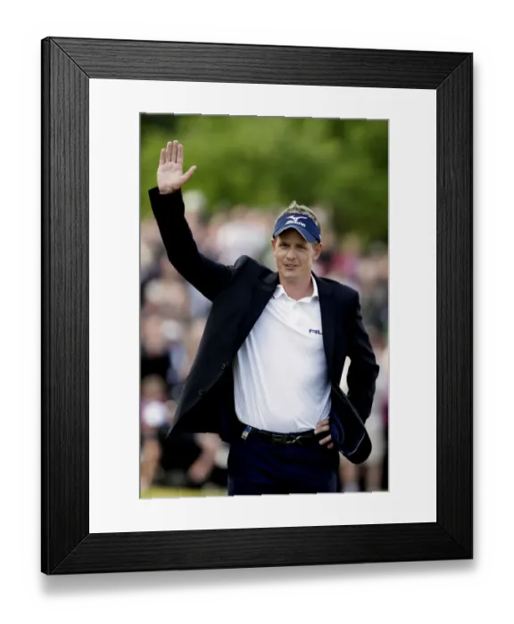 Framed Print : Luke Donald Framed Print : Luke Donald