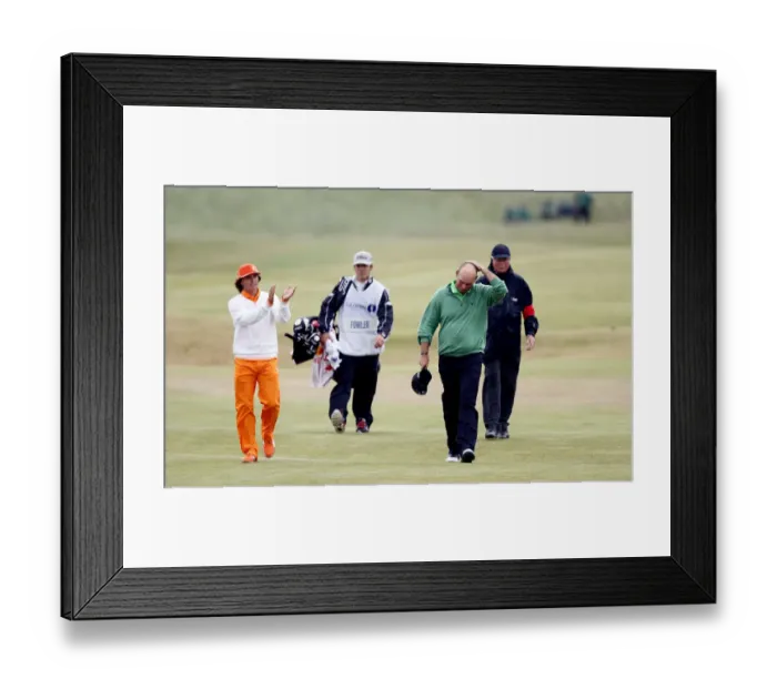 Framed Print : Rickie Fowler & Thomas Bjorn Framed Print : Rickie Fowler & Thomas Bjorn