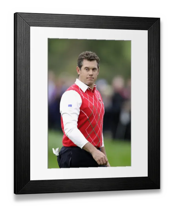 Framed Print : Lee Westwood Framed Print : Lee Westwood