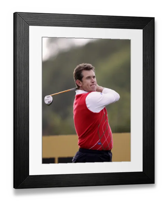 Framed Print : Lee Westwood Framed Print : Lee Westwood