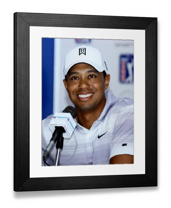 Framed Print : Tiger Woods Framed Print : Tiger Woods